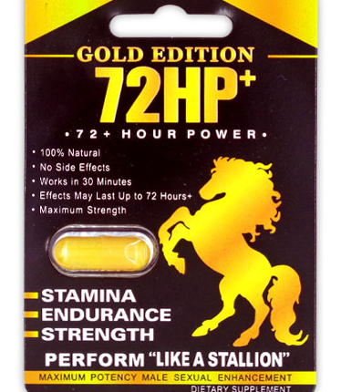 72HP+: Gold Edition Male Enhancement