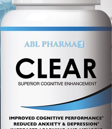 ABL Pharma: Clear Cognitive Enhancement, 60 Capsules