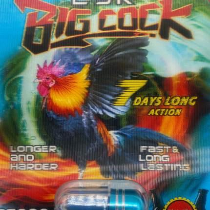 Big Cock: 25k Blue Male Enhancement