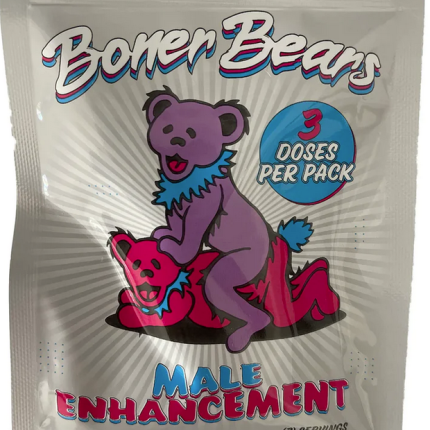 Boner Bears Gummy Packs for Men