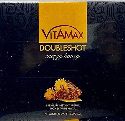 VitAMax: Double Shot Energy Honey, 10 Sachets