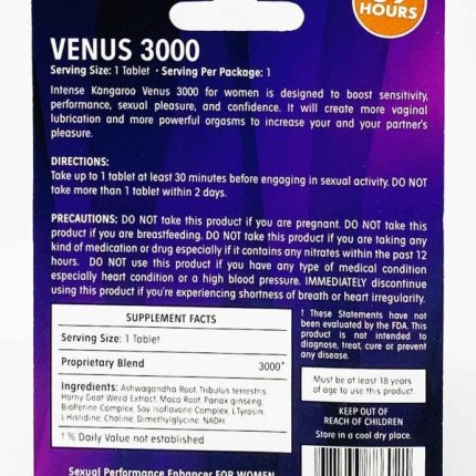 Kangaroo: Purple Venus 3000 Intense