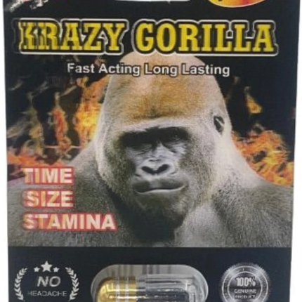 Krazy Gorilla: 145k Male Enhancement