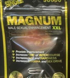 Magnum New 98000 Black Male Enhancement