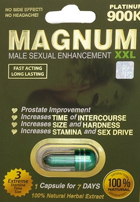 Magnum: Platinum 900k XXL Male Enhancement