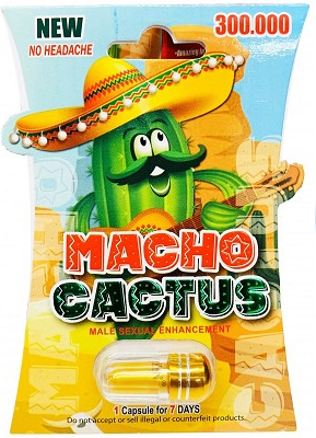 Macho Cactus: 300,000 Male Enhancement