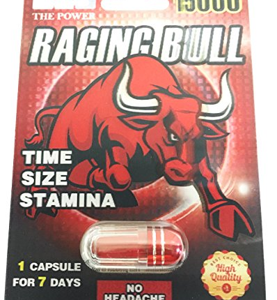 Raging Bull: 15000 Male Enhancement