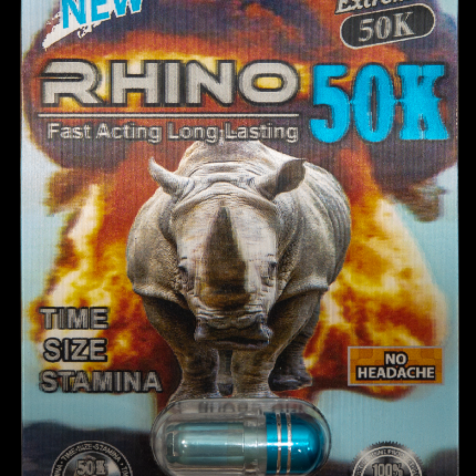 Rhino: Extreme 50k Male Enhancement