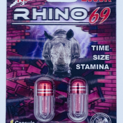 Rhino 69 2000k Double Pack Red Packaging