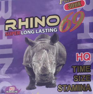 Rhino: Super Long Lasting Platinum 300k Honey with Blueberry Extract