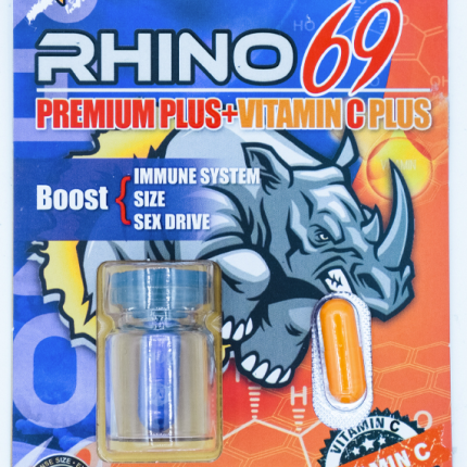 Rhino: 69 Vita Premium Plus + Vitamin C Plus, 2 Capsule Pack