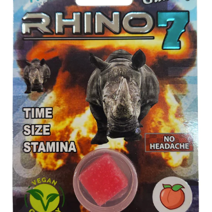 Rhino7 Gummy, Male Enhancement