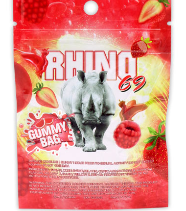 Rhino: Rhino 69 Gummy Male Enhancement Red Packaging