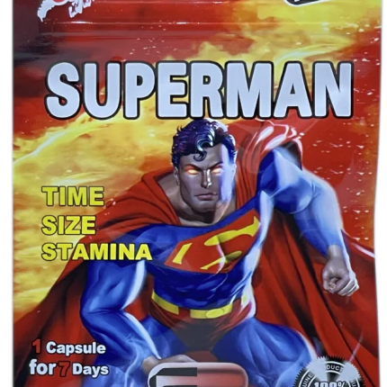 Superman: Titanium 700K Male Enhancement