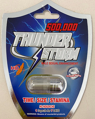 Thunder Storm: 500,000 Male Enhancement