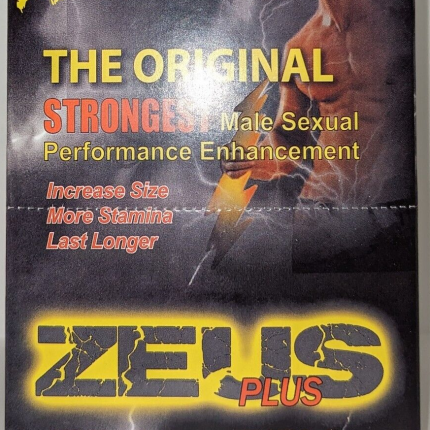 Zues Plus Male Enhancement Triple Pack